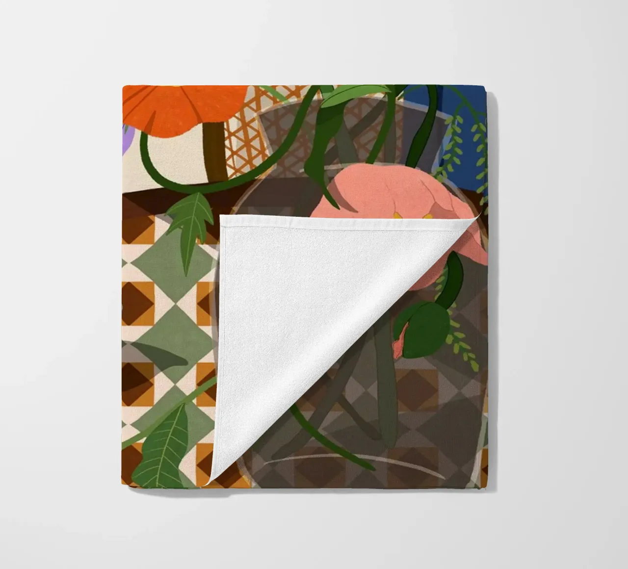 Flower Arrangment beach towel by Arty Guava