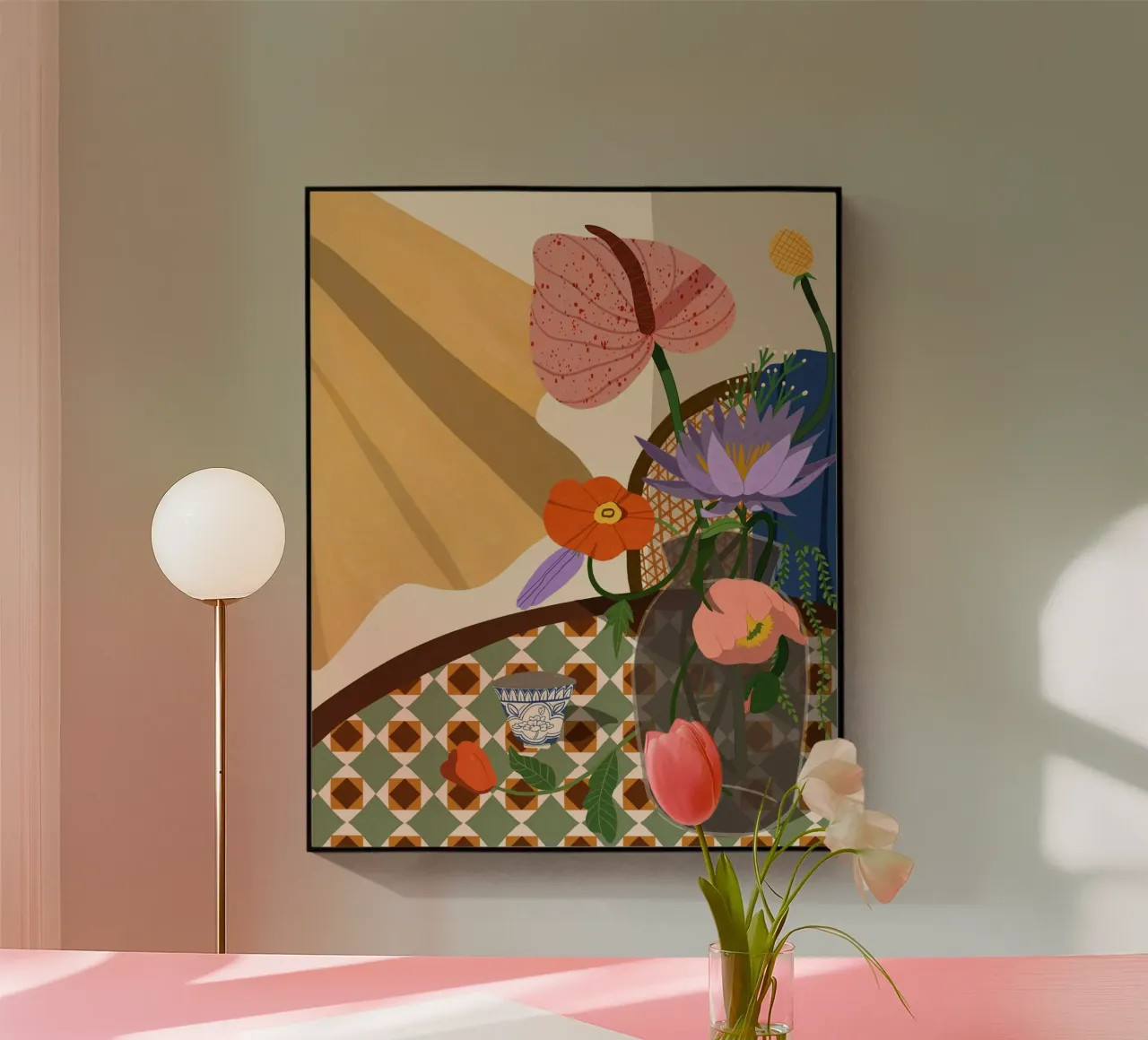 Flower Arrangment plexiglass da Arty Guava