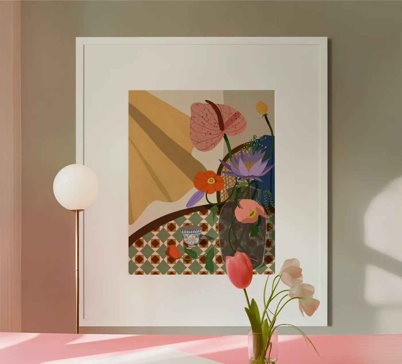 Flower Arrangment poster da Arty Guava