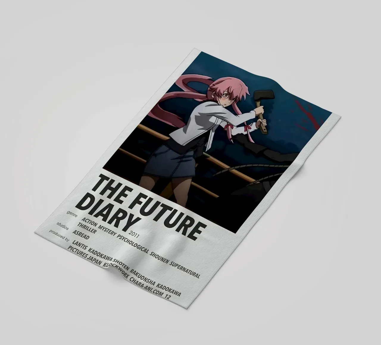 THE FUTURE DIARY 2011 telo mare da Totoya