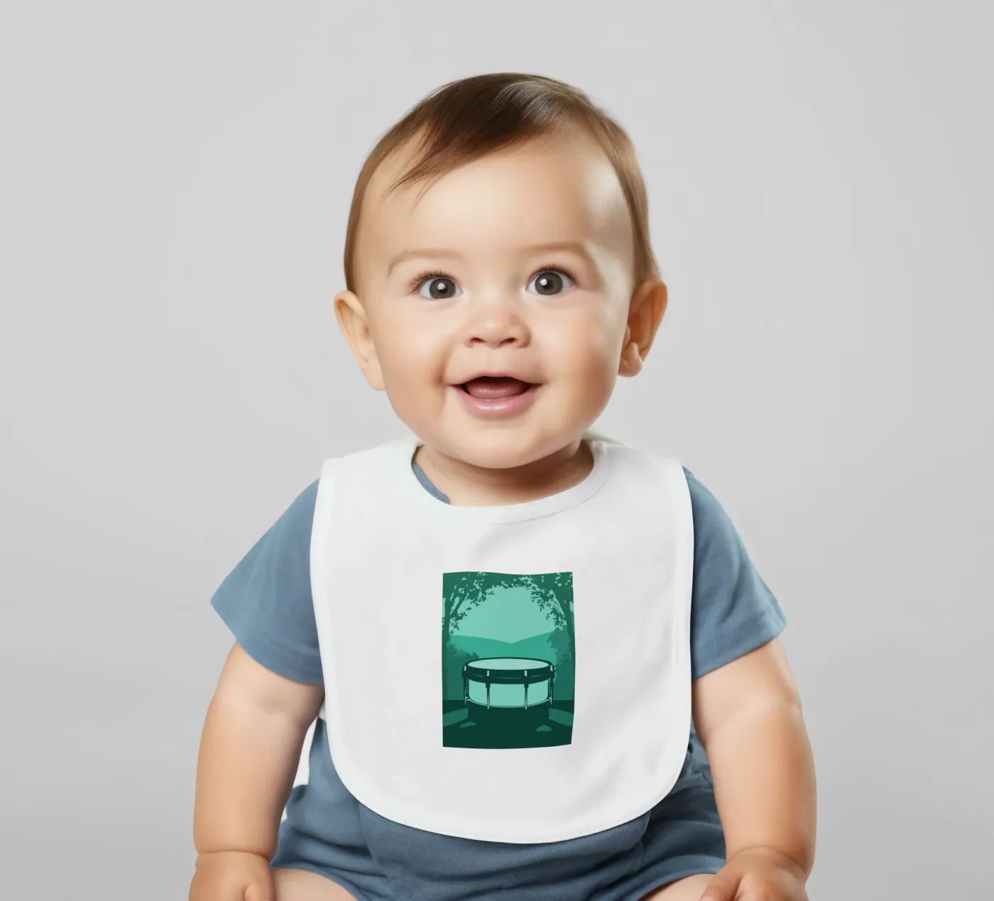 Single Drum Babylätzchen von MUSIC EDITION