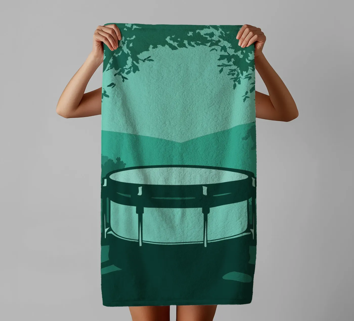 Single Drum towel by MUSIC EDITION