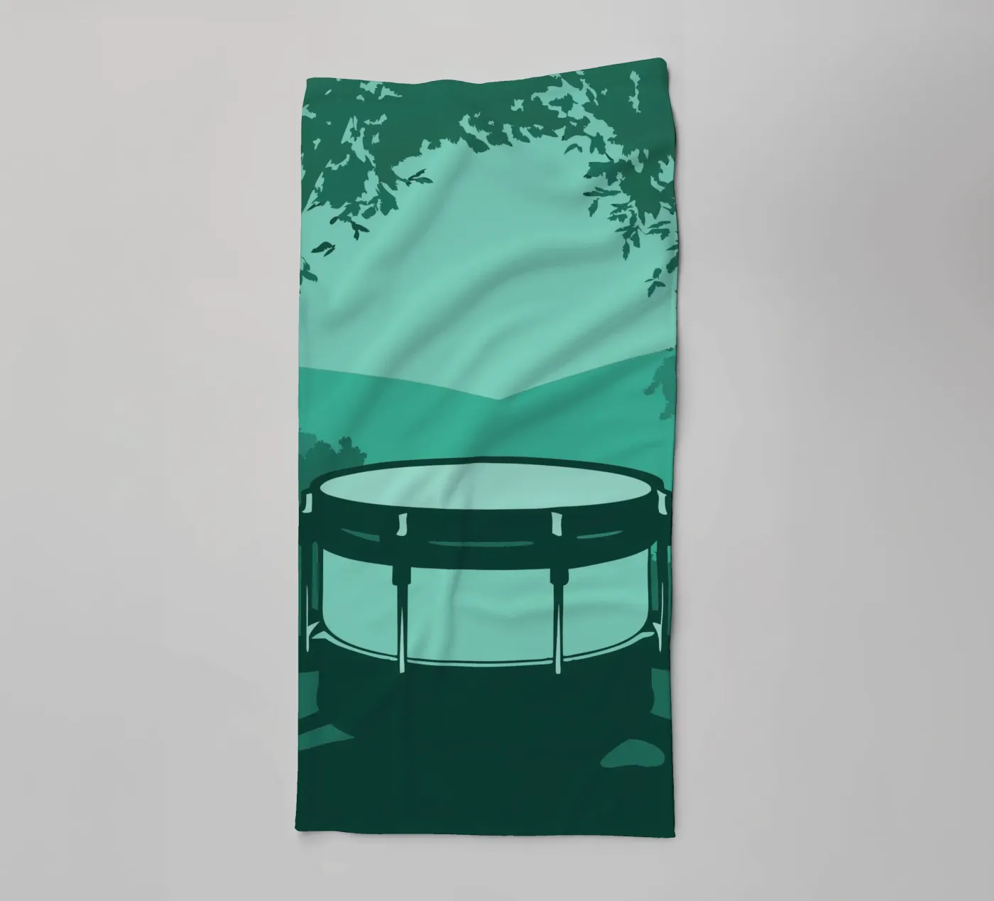 Single Drum towel by MUSIC EDITION