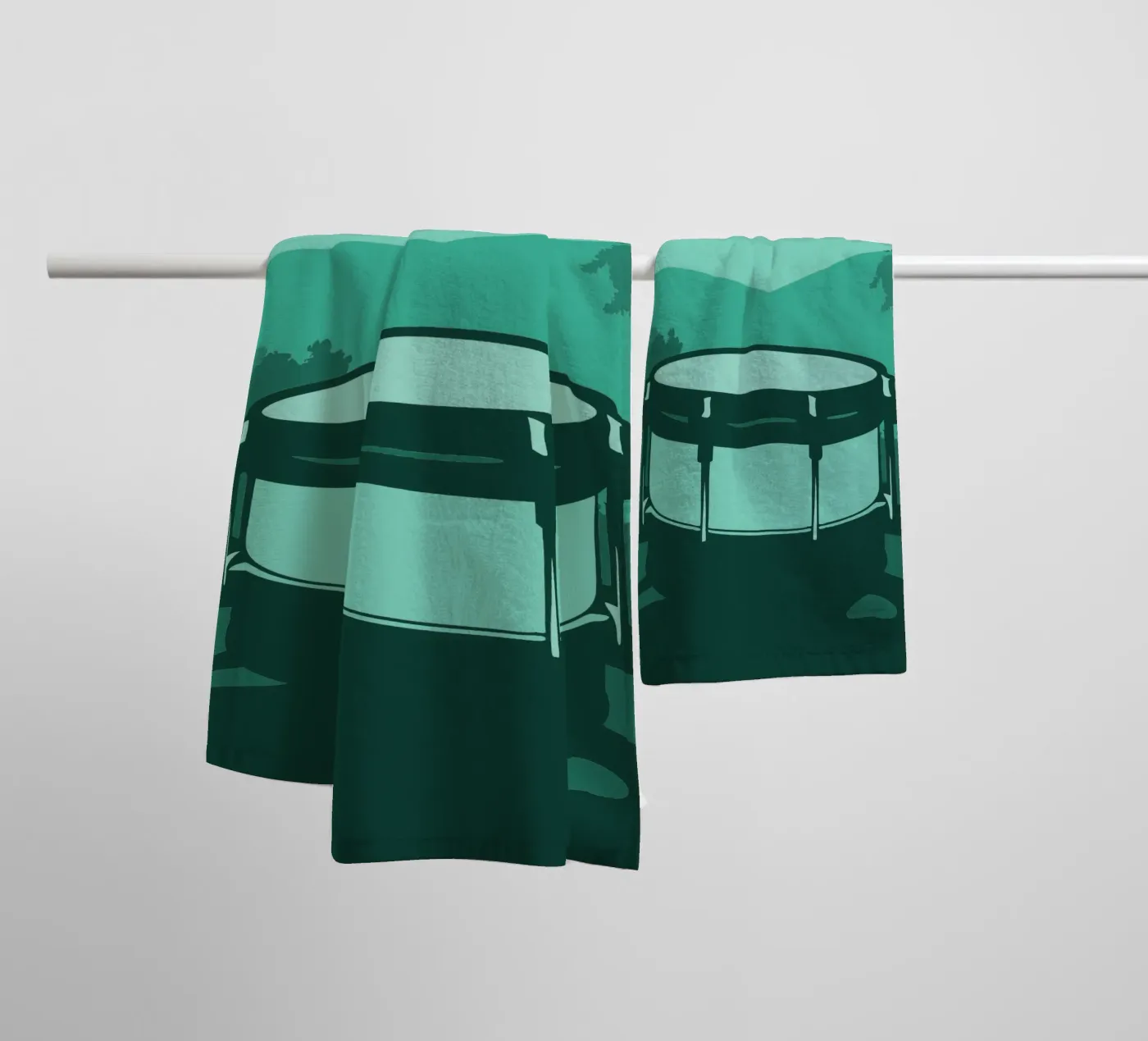 Single Drum towel by MUSIC EDITION