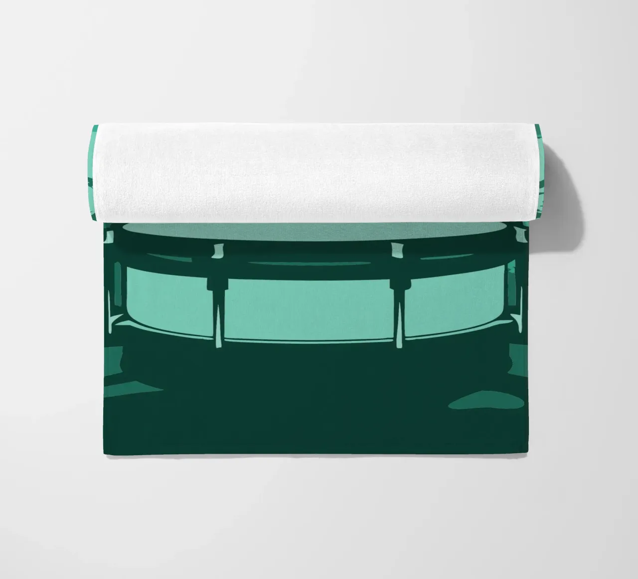 Single Drum beach towel by MUSIC EDITION