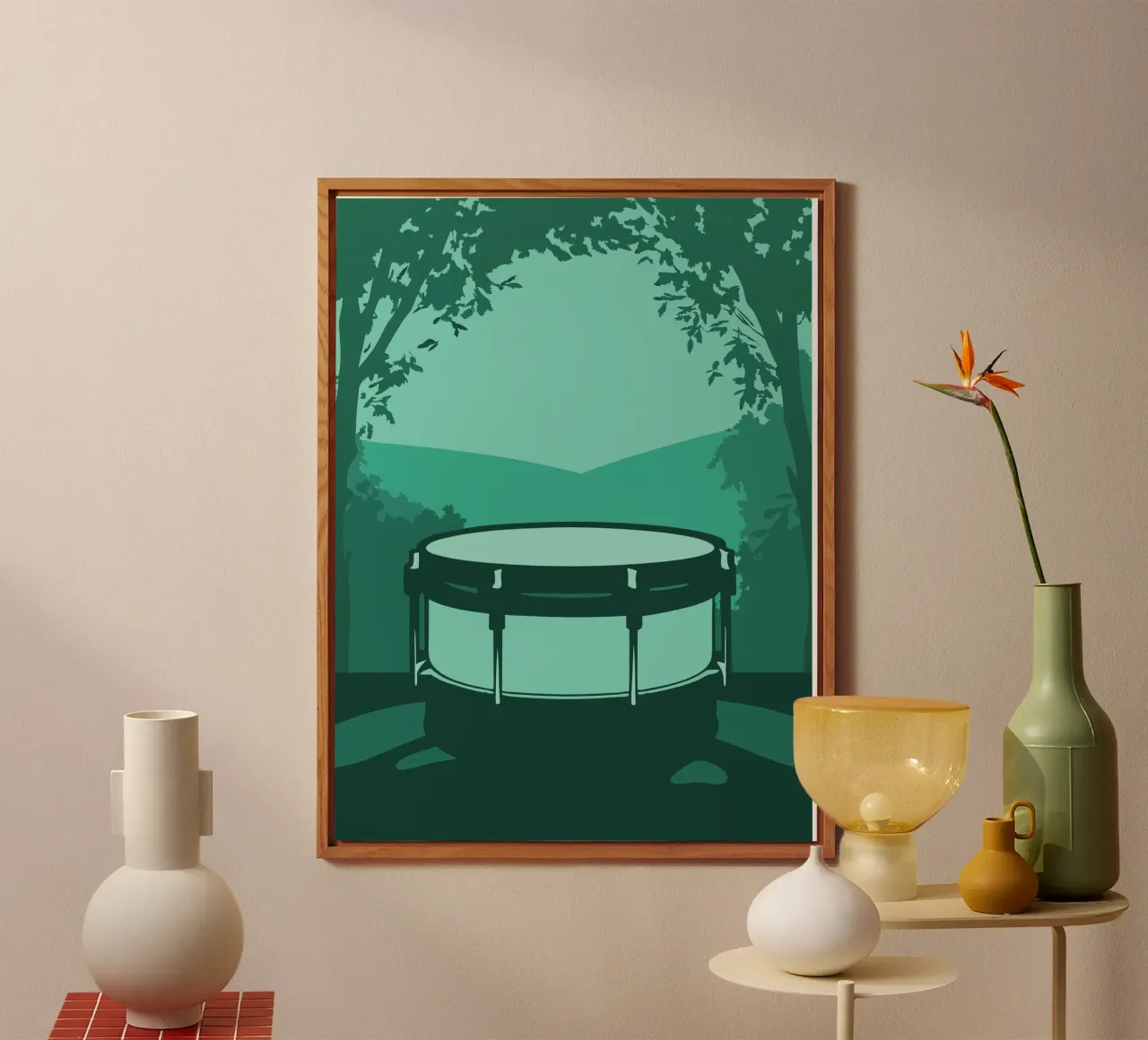 Single Drum forex plate by MUSIC EDITION