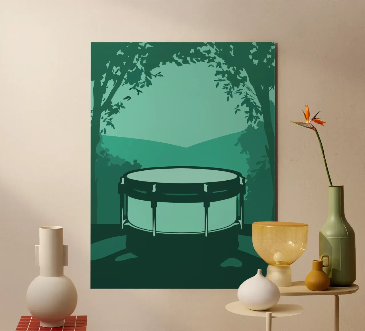 Single Drum forex plate by MUSIC EDITION