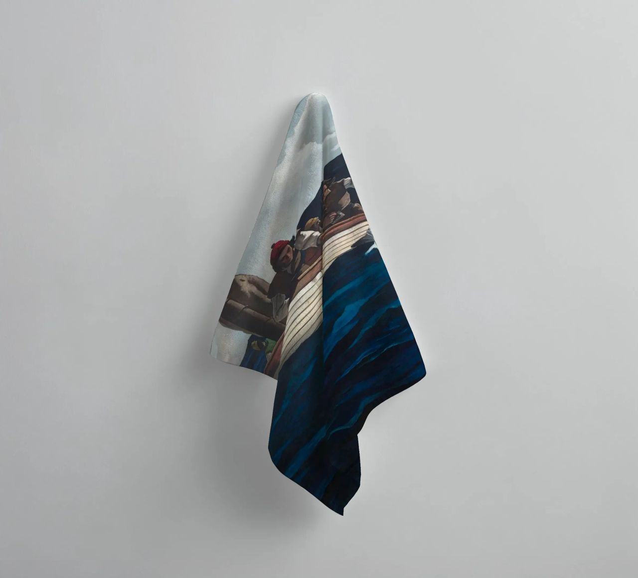 Andrew Wyeth Puritan Cod Fishers towel by Classicprint
