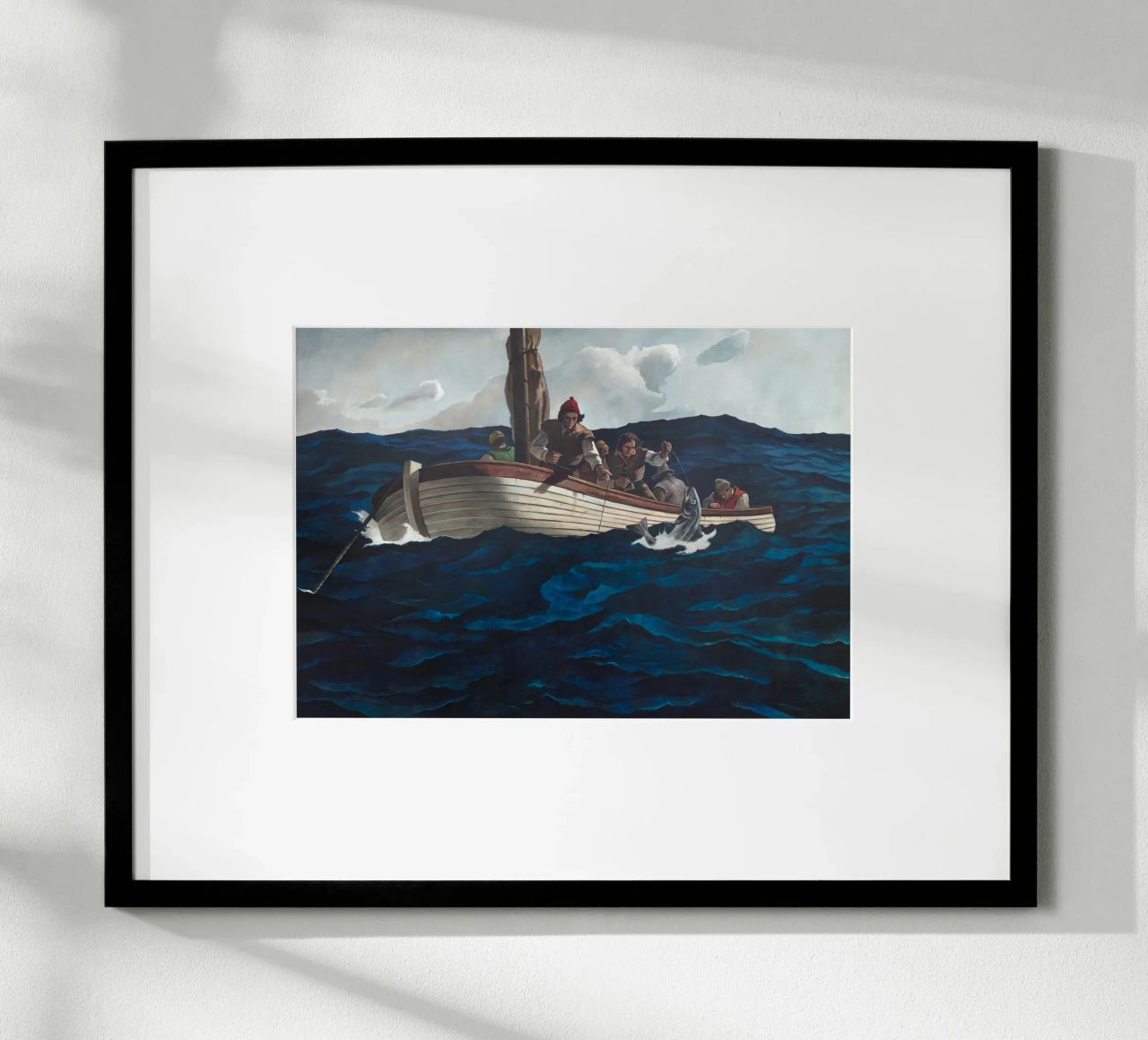 Andrew Wyeth Puritan Cod Fishers poster by Classicprint