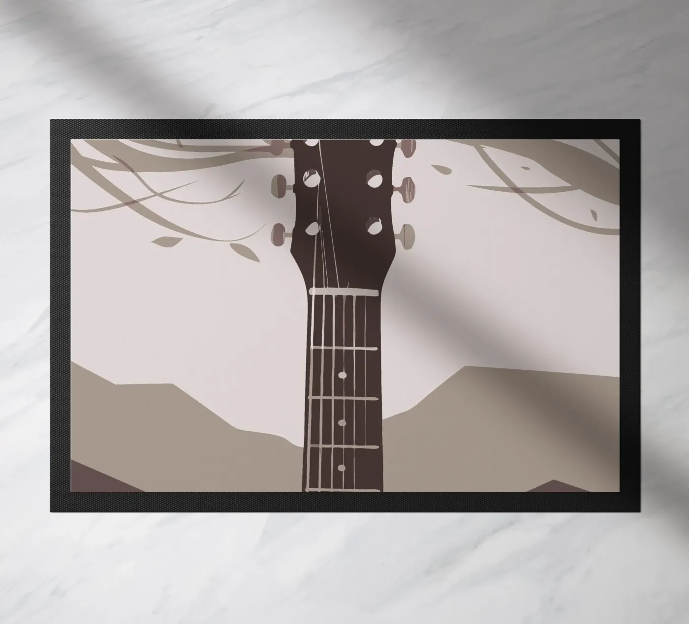 Gitarre Fußmatte von MUSIC EDITION