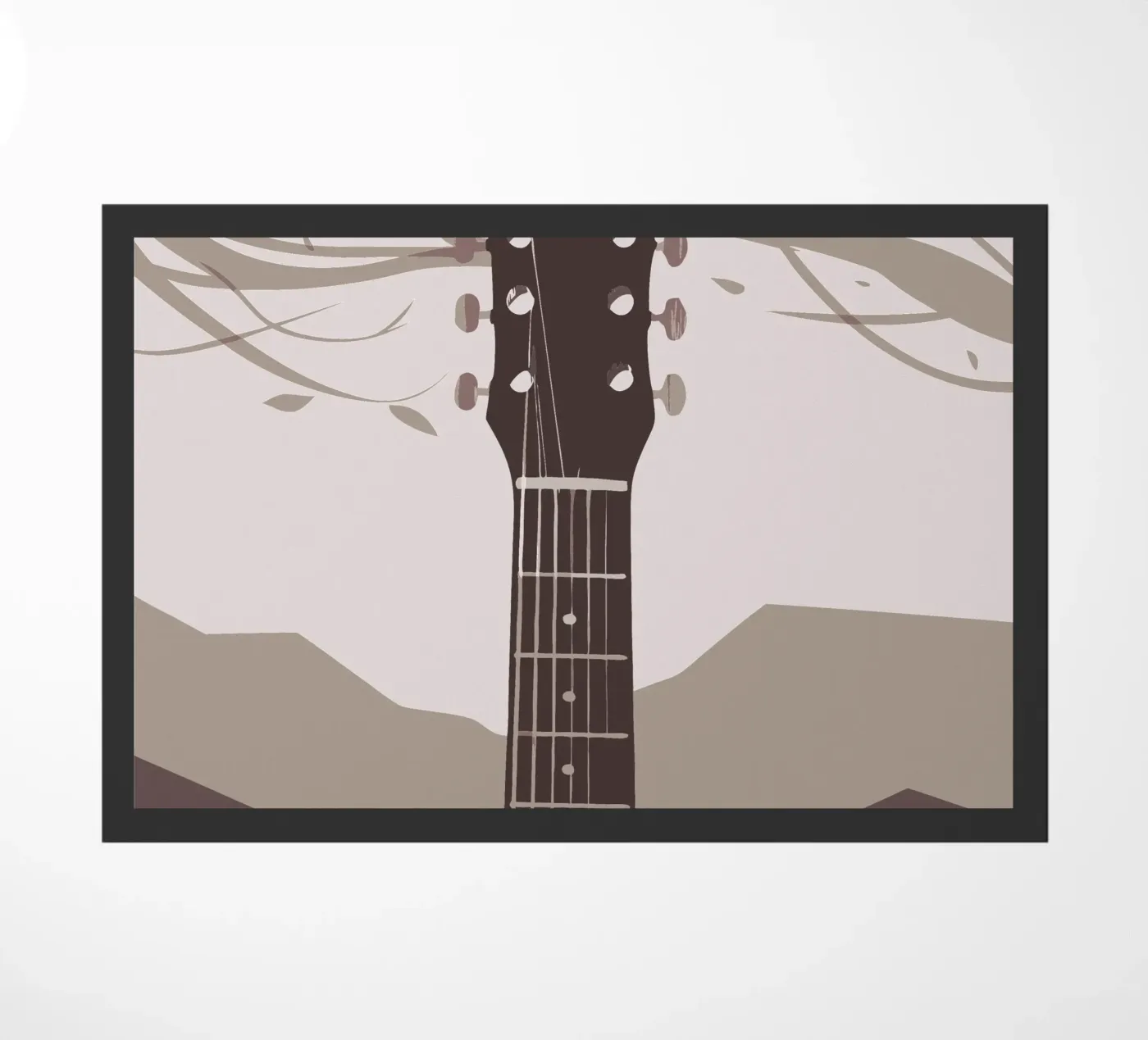 Gitarre Fußmatte von MUSIC EDITION