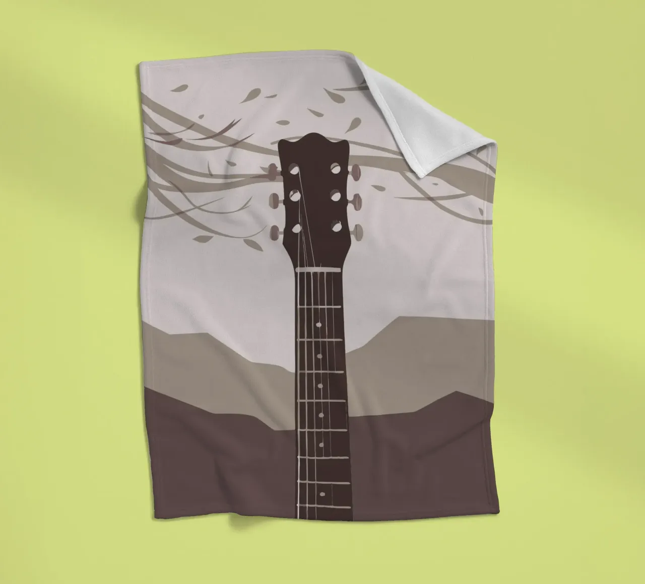 Chitarra coperta in pile da MUSIC EDITION
