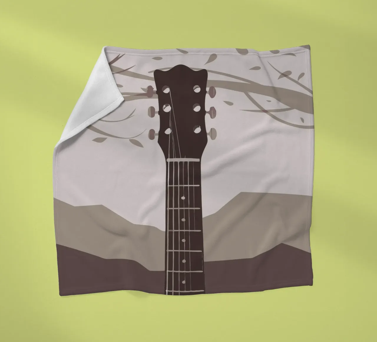 Chitarra coperta in pile da MUSIC EDITION