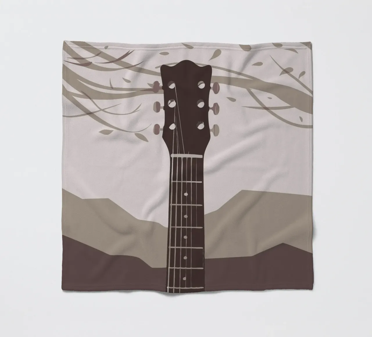 Chitarra coperta in pile da MUSIC EDITION
