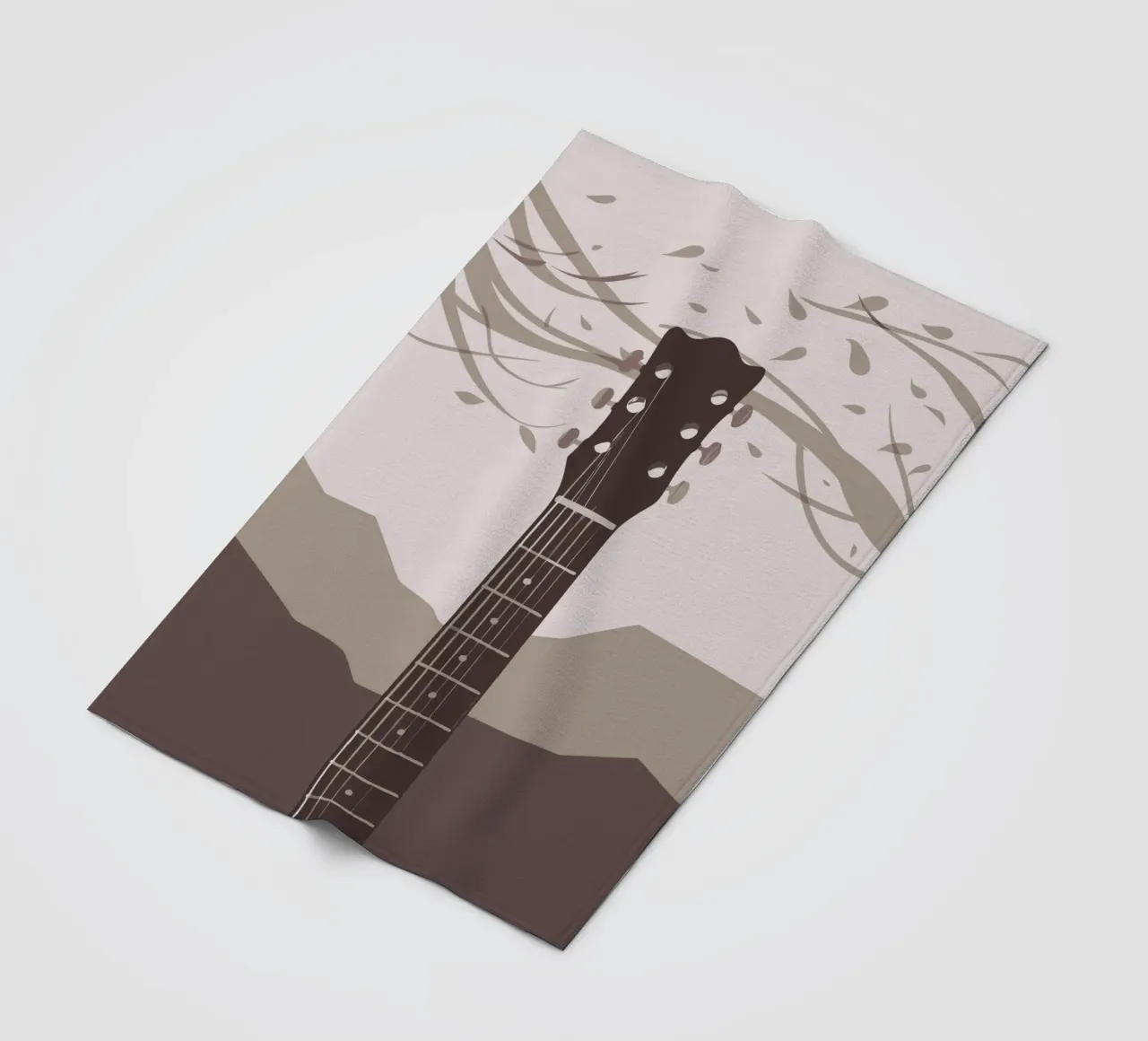 Chitarra coperta in pile da MUSIC EDITION