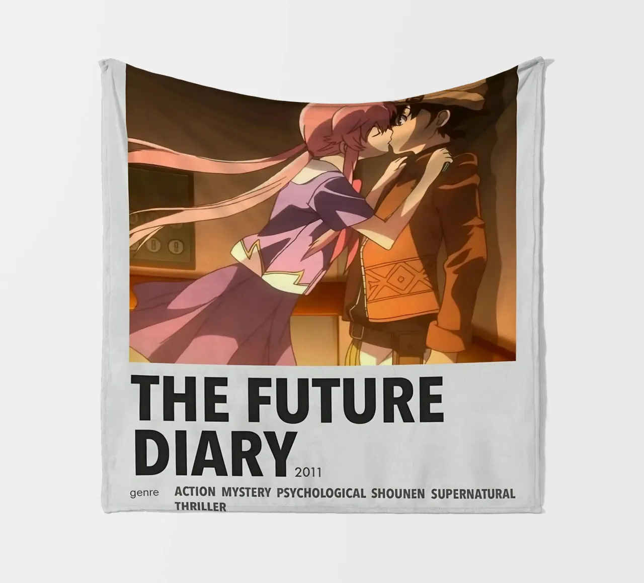 THE FUTURE DIARY 2011 coperta in pile da Totoya