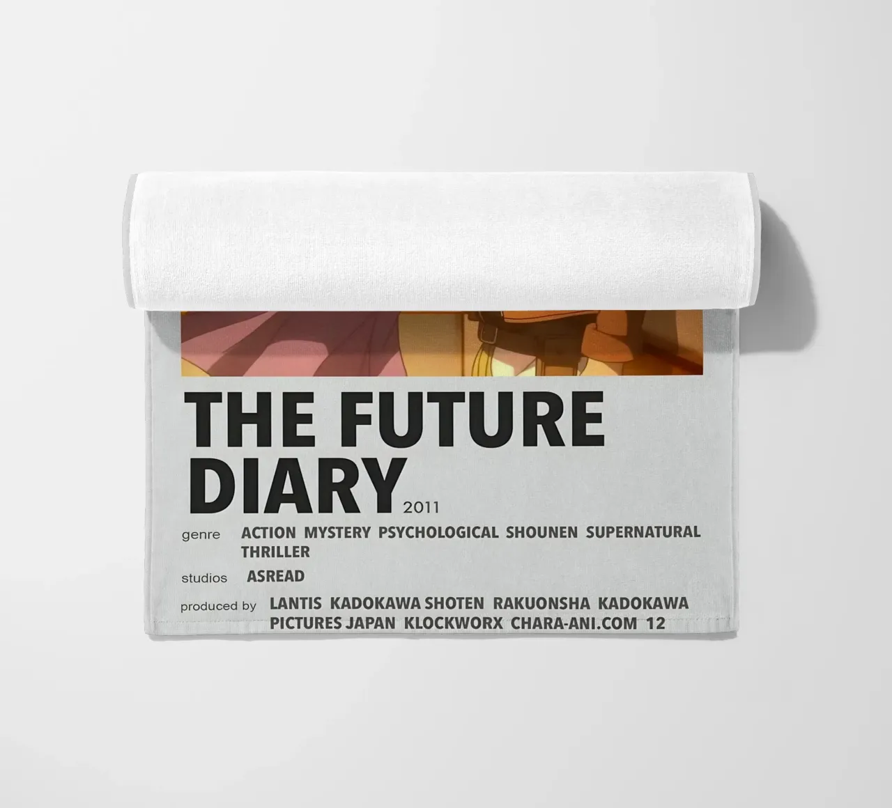 THE FUTURE DIARY 2011 telo mare da Totoya
