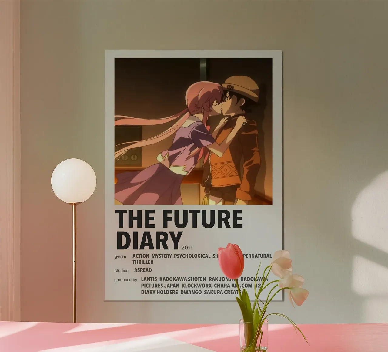 THE FUTURE DIARY 2011 alluminio dibond da Totoya
