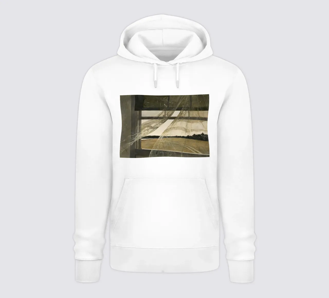 Andrew Wyeth Vento dal mare felpa con cappuccio da Classicprint