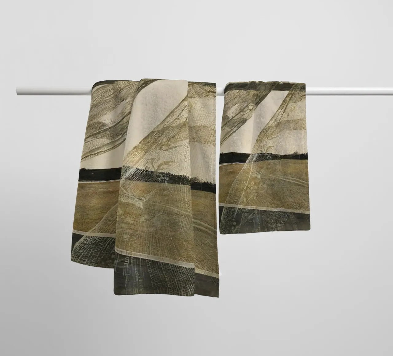 Andrew Wyeth Vento dal mare asciugamano da bagno da Classicprint