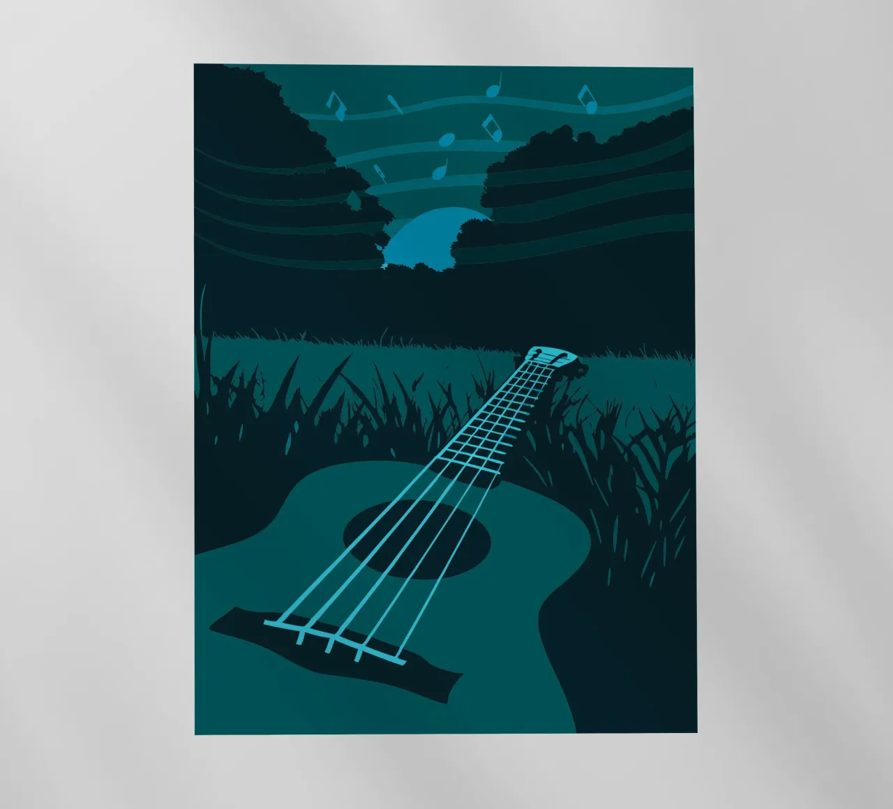 Chitarra pellicola backlit da MUSIC EDITION