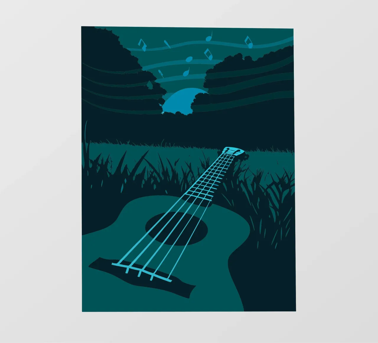 Chitarra telo in pvc da MUSIC EDITION