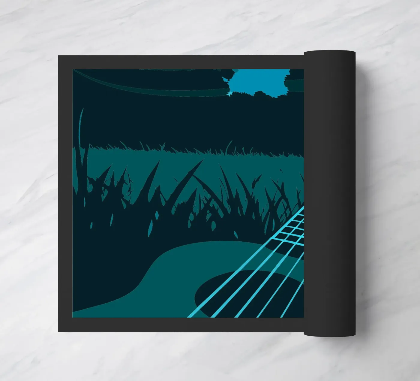 Guitar doormat by MUSIC EDITION