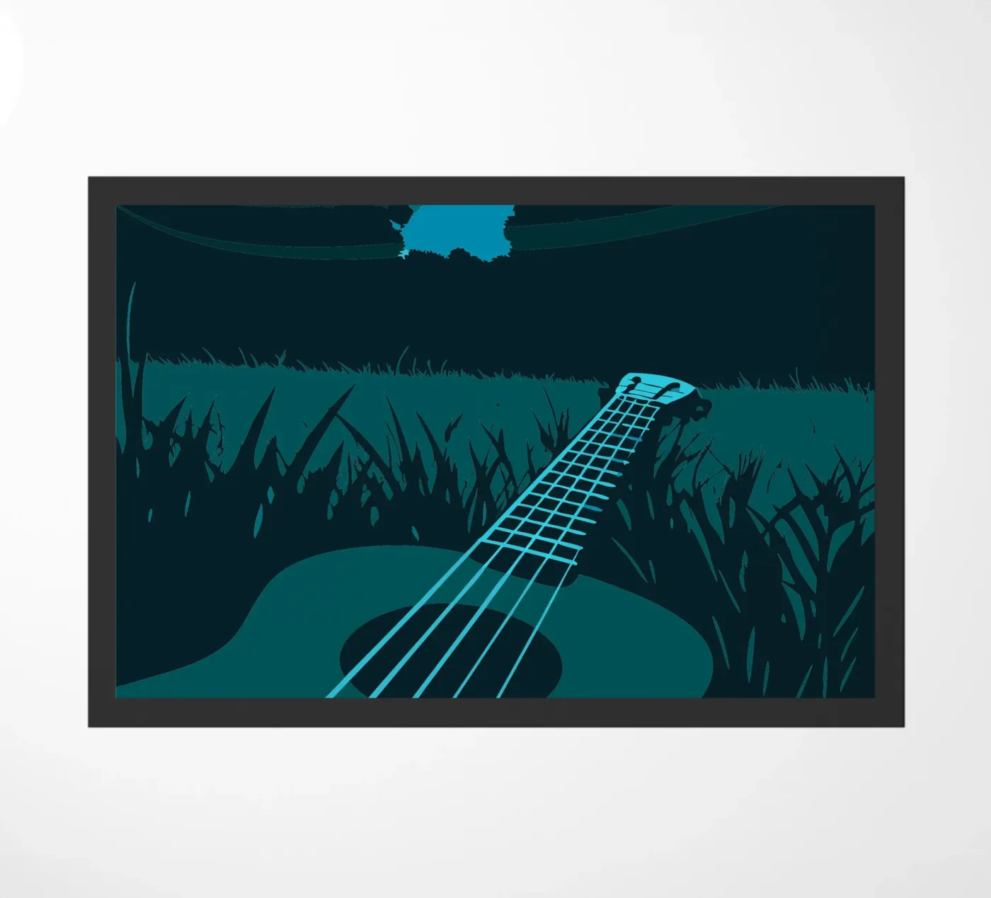 Guitar doormat by MUSIC EDITION