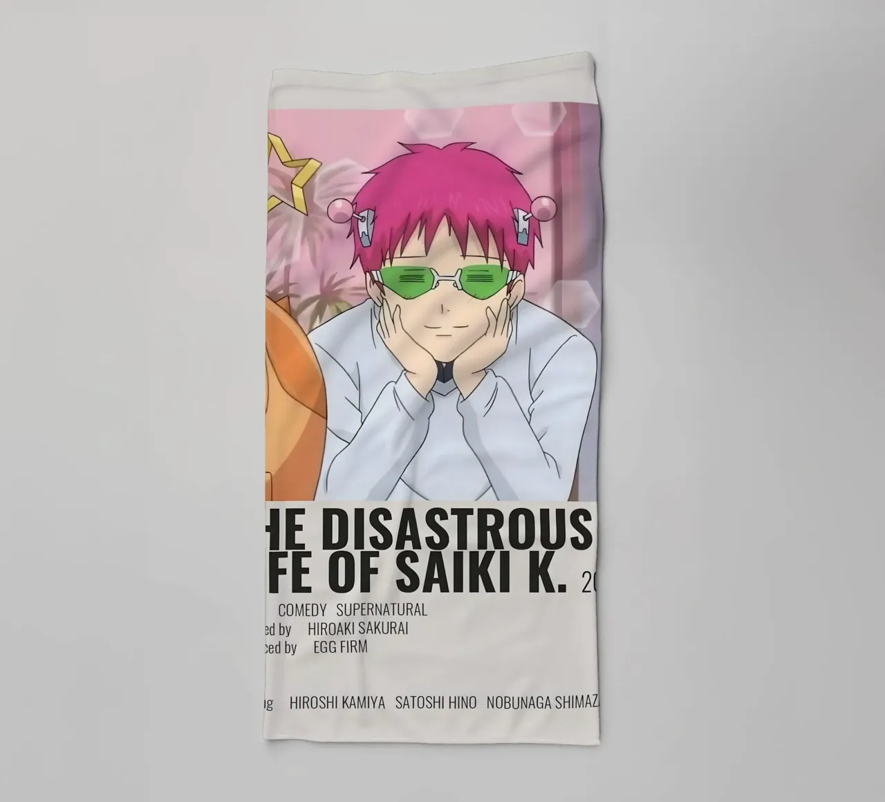 THE DISASTROUS LIFE OF SAIΚΙ Κ.  2016 asciugamano da bagno da Totoya