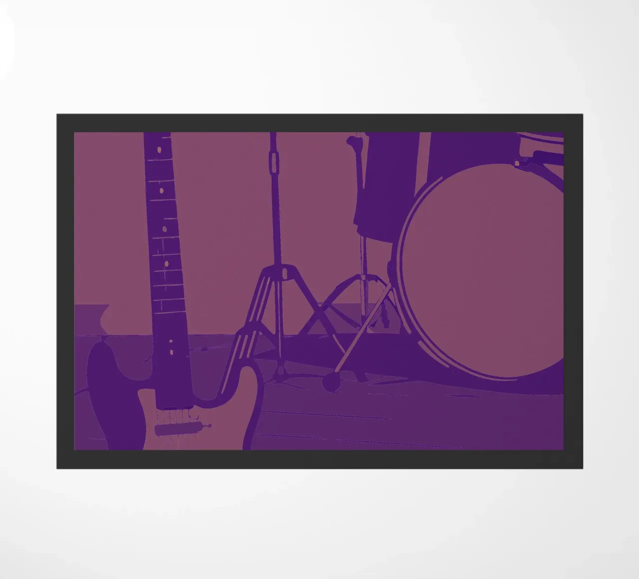 Chitarra e batteria zerbino da MUSIC EDITION