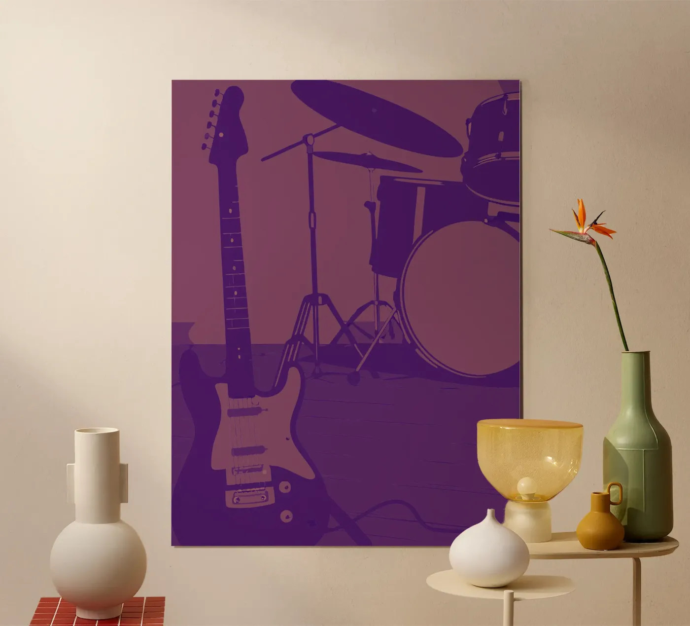 Guitar And Drums poster da MUSIC EDITION
