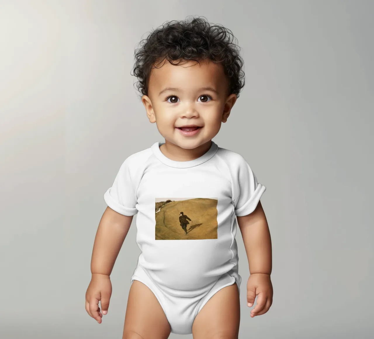Andrew Wyeth Berühmtes Kunstplakat Winter 1946 Kurzarm Babybody von Classicprint