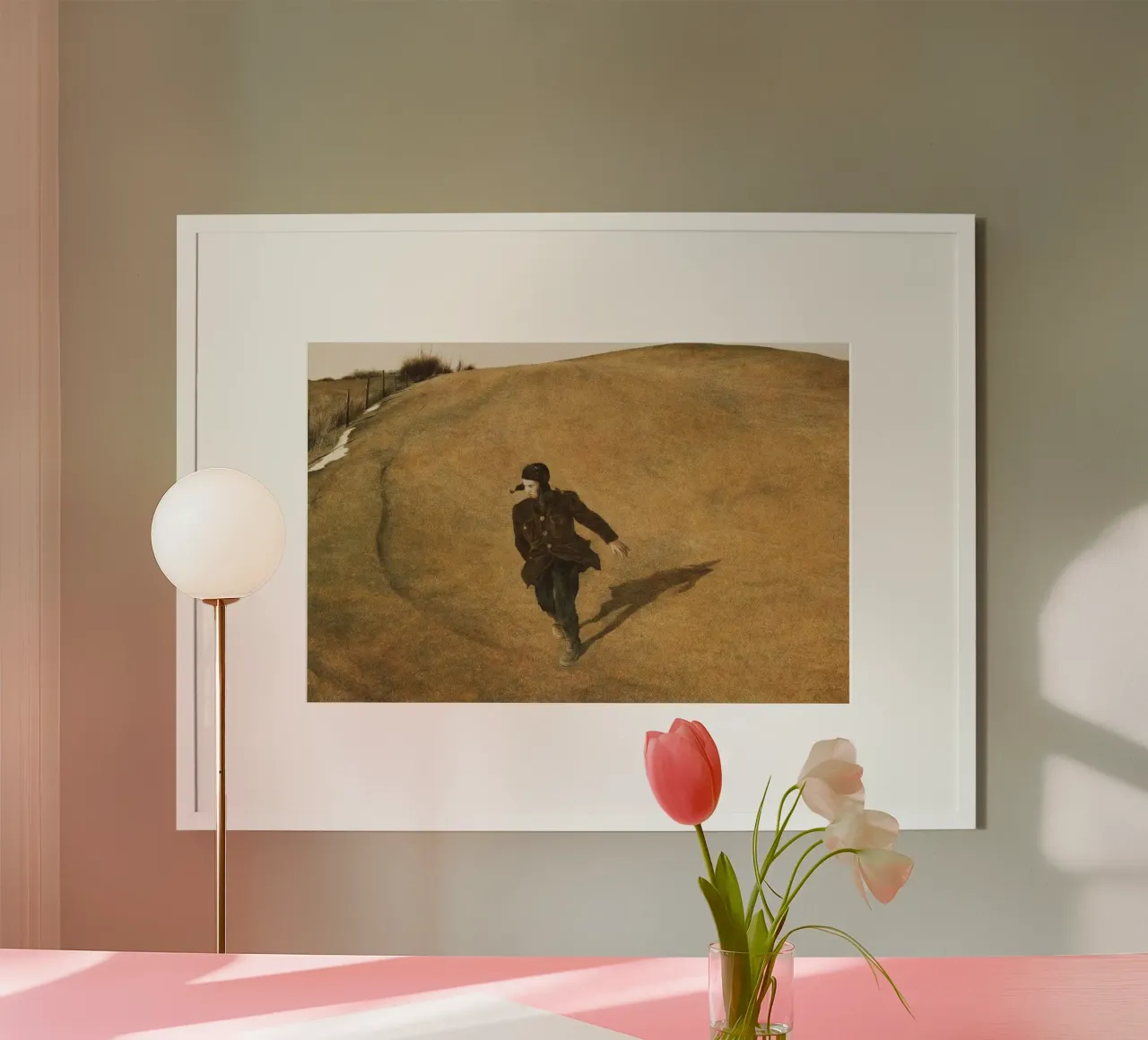 Andrew Wyeth Berühmtes Kunstplakat Winter 1946 Poster von Classicprint
