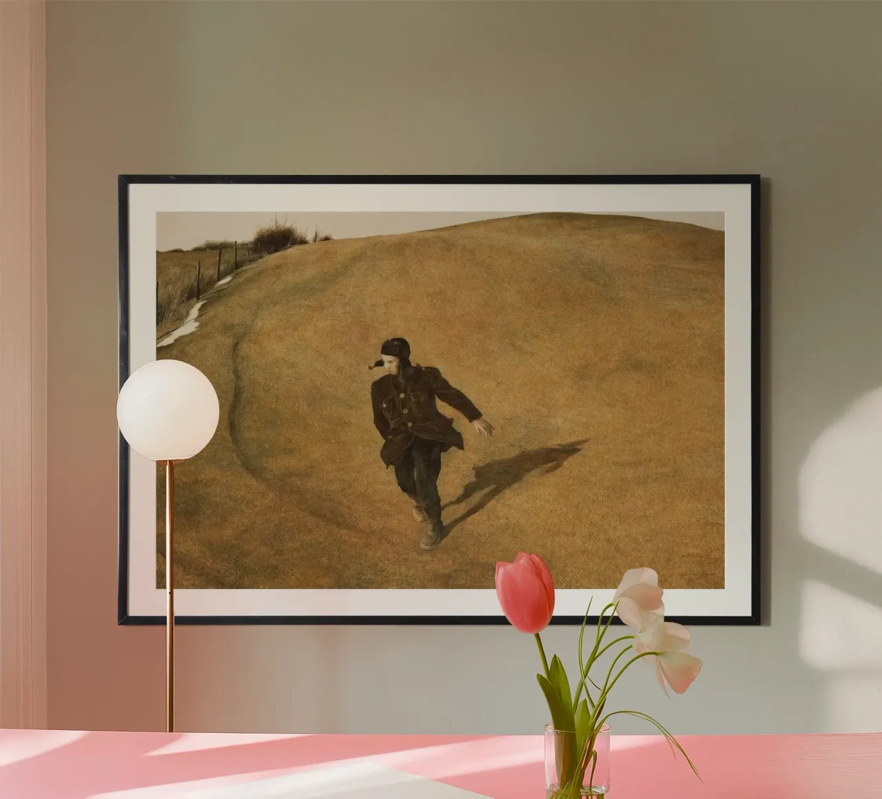 Andrew Wyeth Berühmtes Kunstplakat Winter 1946 Poster von Classicprint