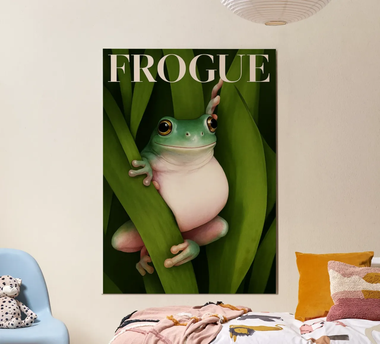 Rana Animale Arte Design poster da the gondals