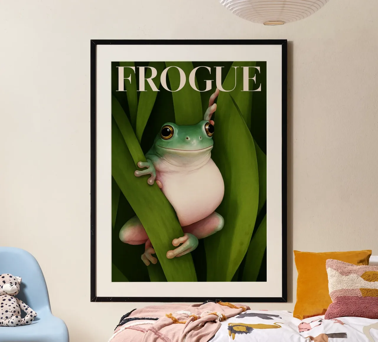 Rana Animale Arte Design poster da the gondals