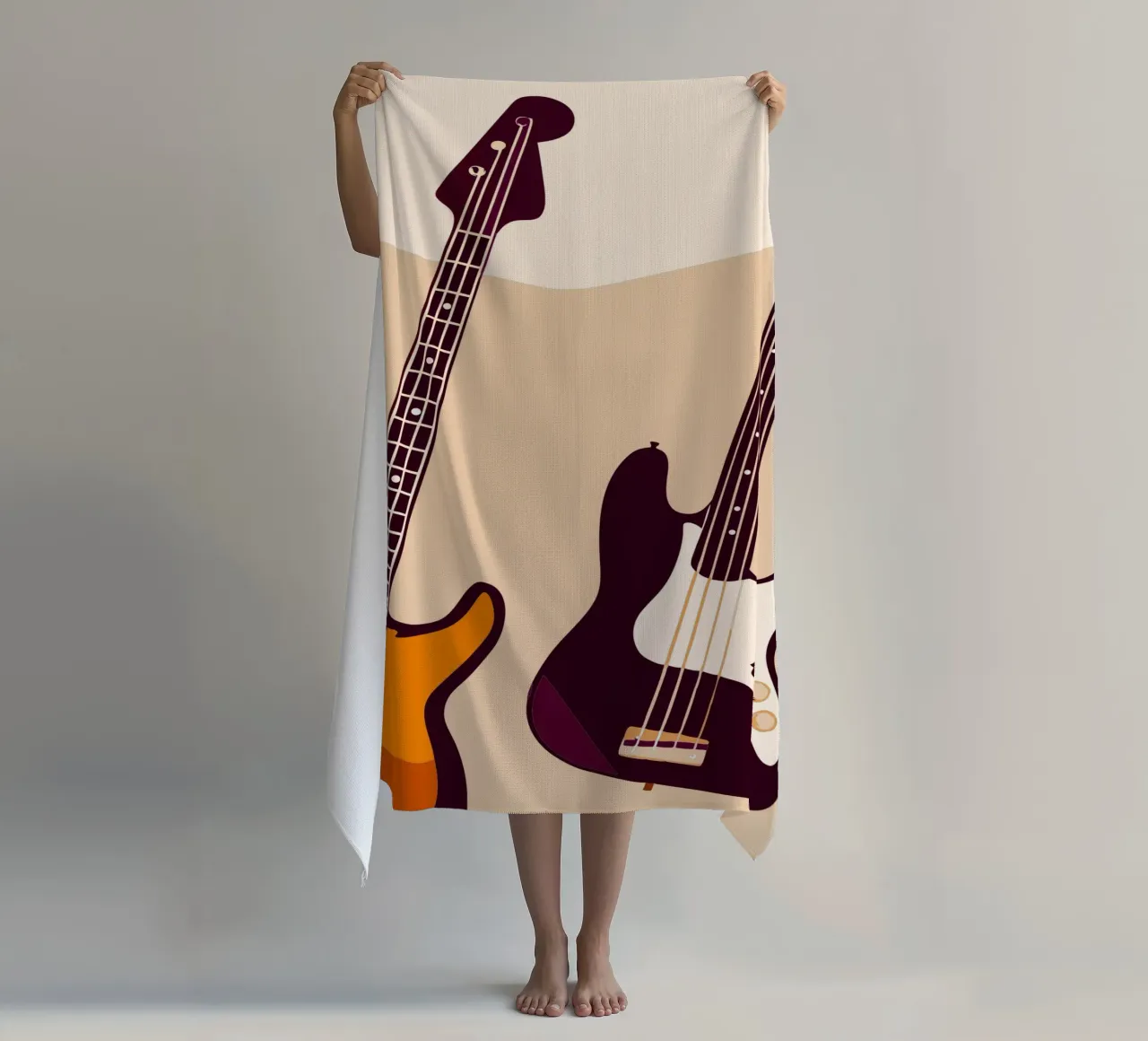 Due chitarre telo mare da MUSIC EDITION