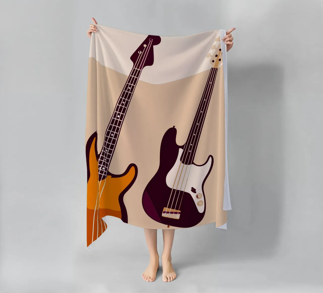 Due chitarre telo mare da MUSIC EDITION