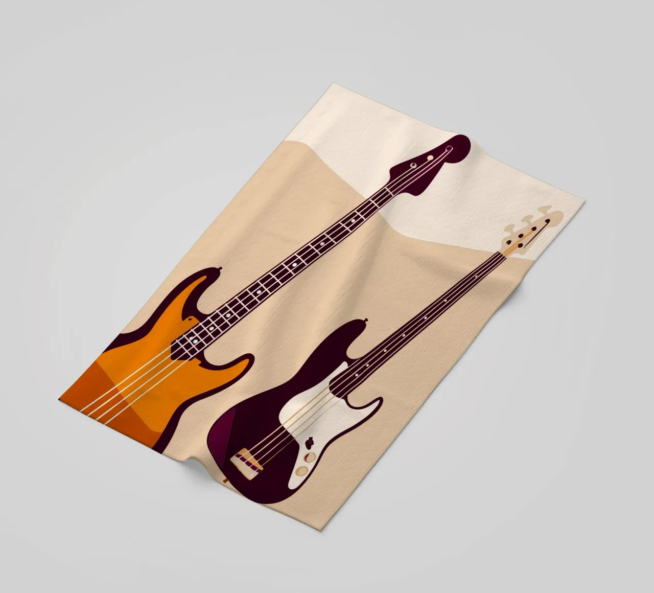 Due chitarre telo mare da MUSIC EDITION