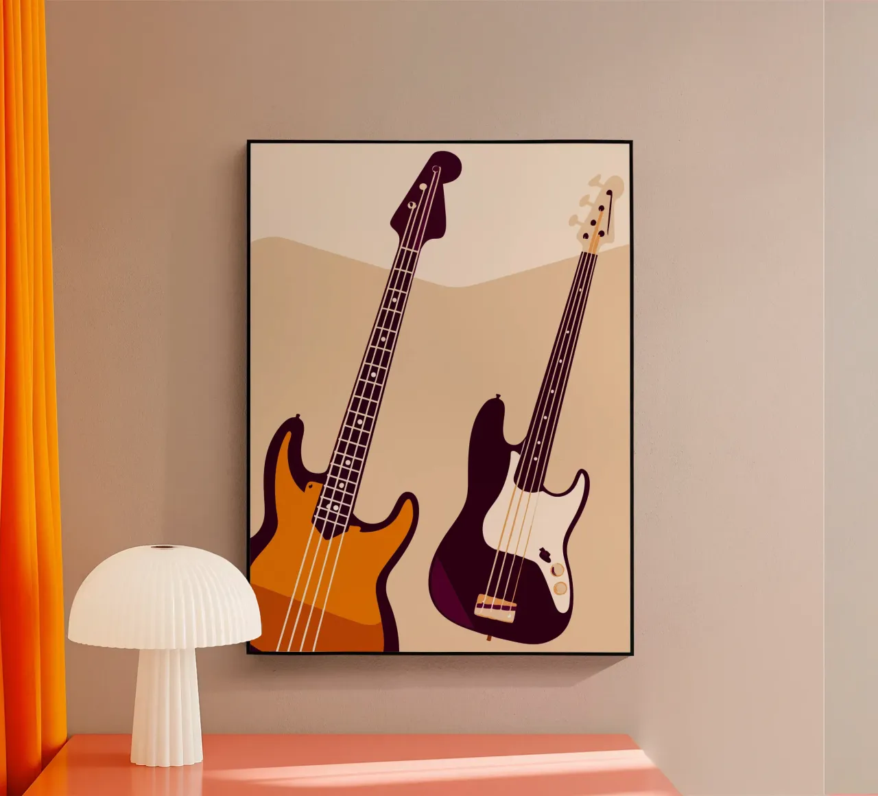 Due chitarre plexiglass da MUSIC EDITION