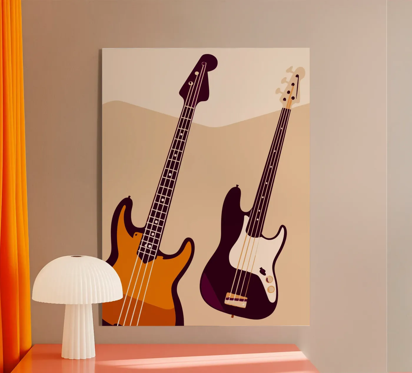 Due chitarre plexiglass da MUSIC EDITION