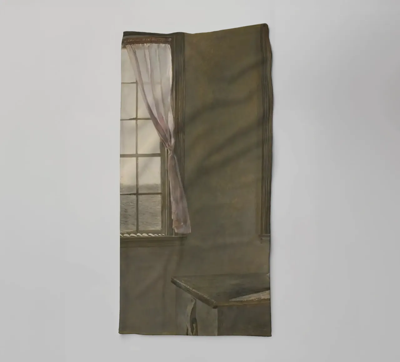 Andrew Wyeth La sua stanza asciugamano da bagno da Classicprint
