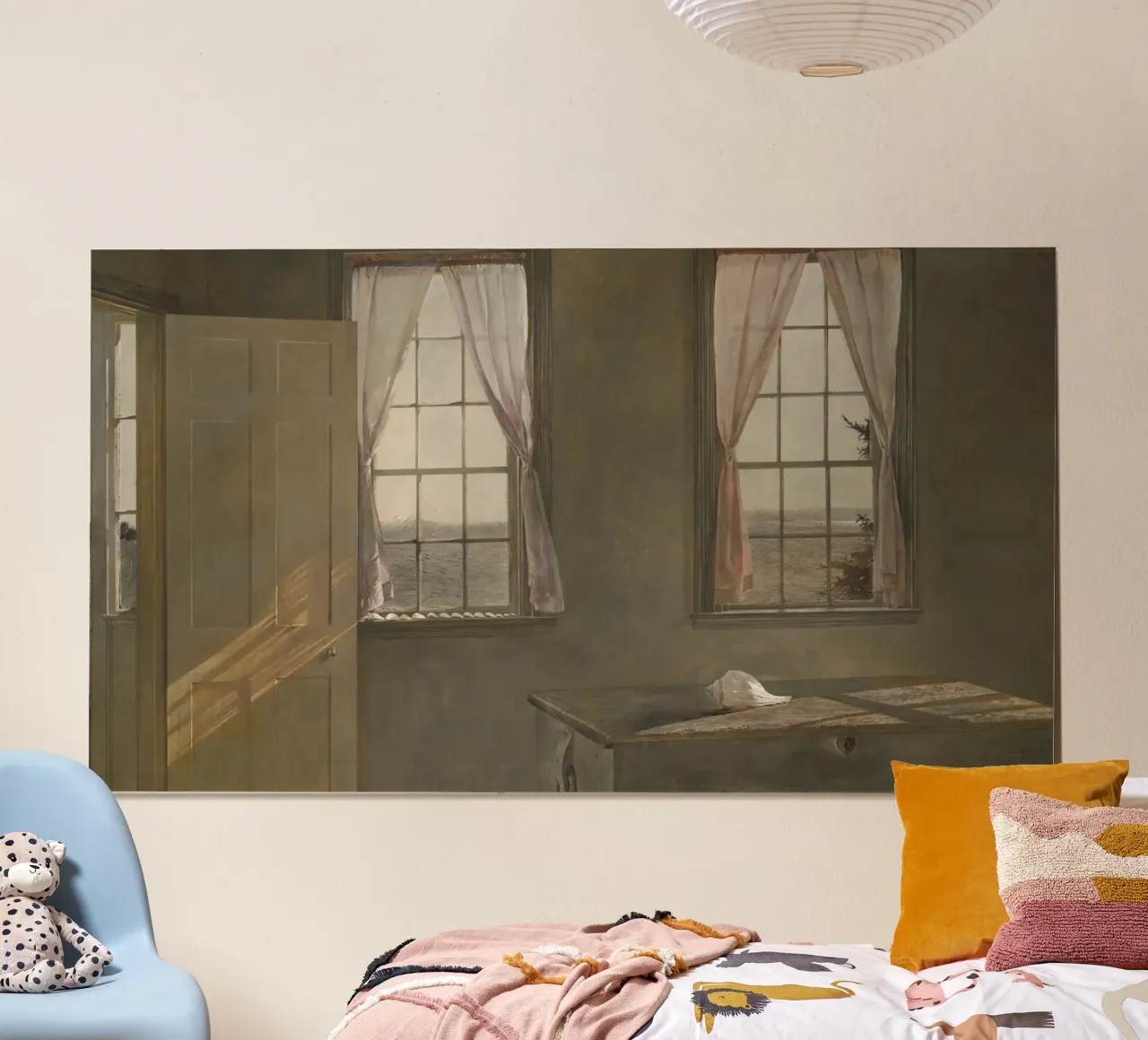 Andrew Wyeth La sua stanza carta hahnemühle da Classicprint