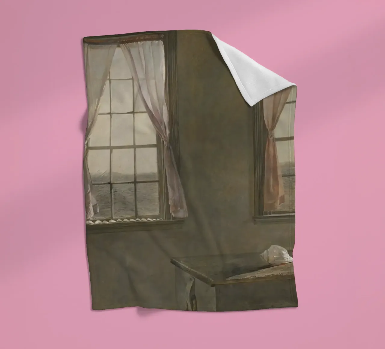 Andrew Wyeth Ihr Zimmer Fleecedecke von Classicprint
