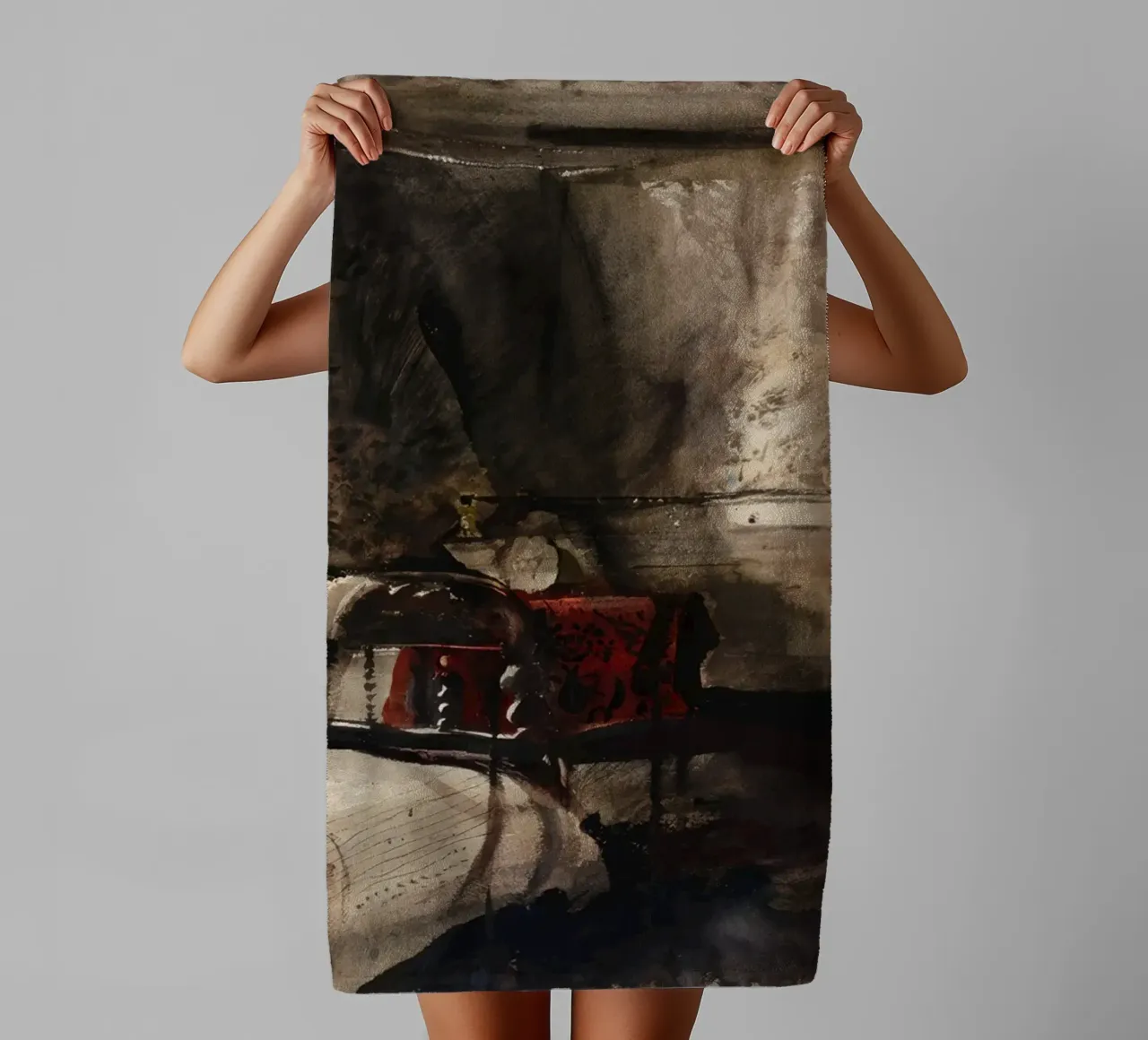 Letto a rocchetto Andrew Wyeth asciugamano da bagno da Classicprint