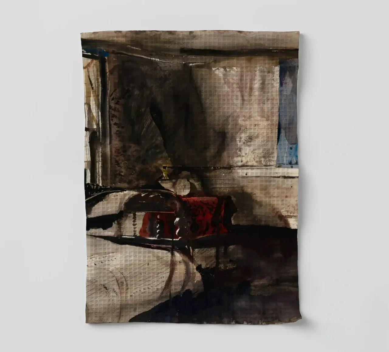 Andrew Wyeth Spool Bed torchon de Classicprint