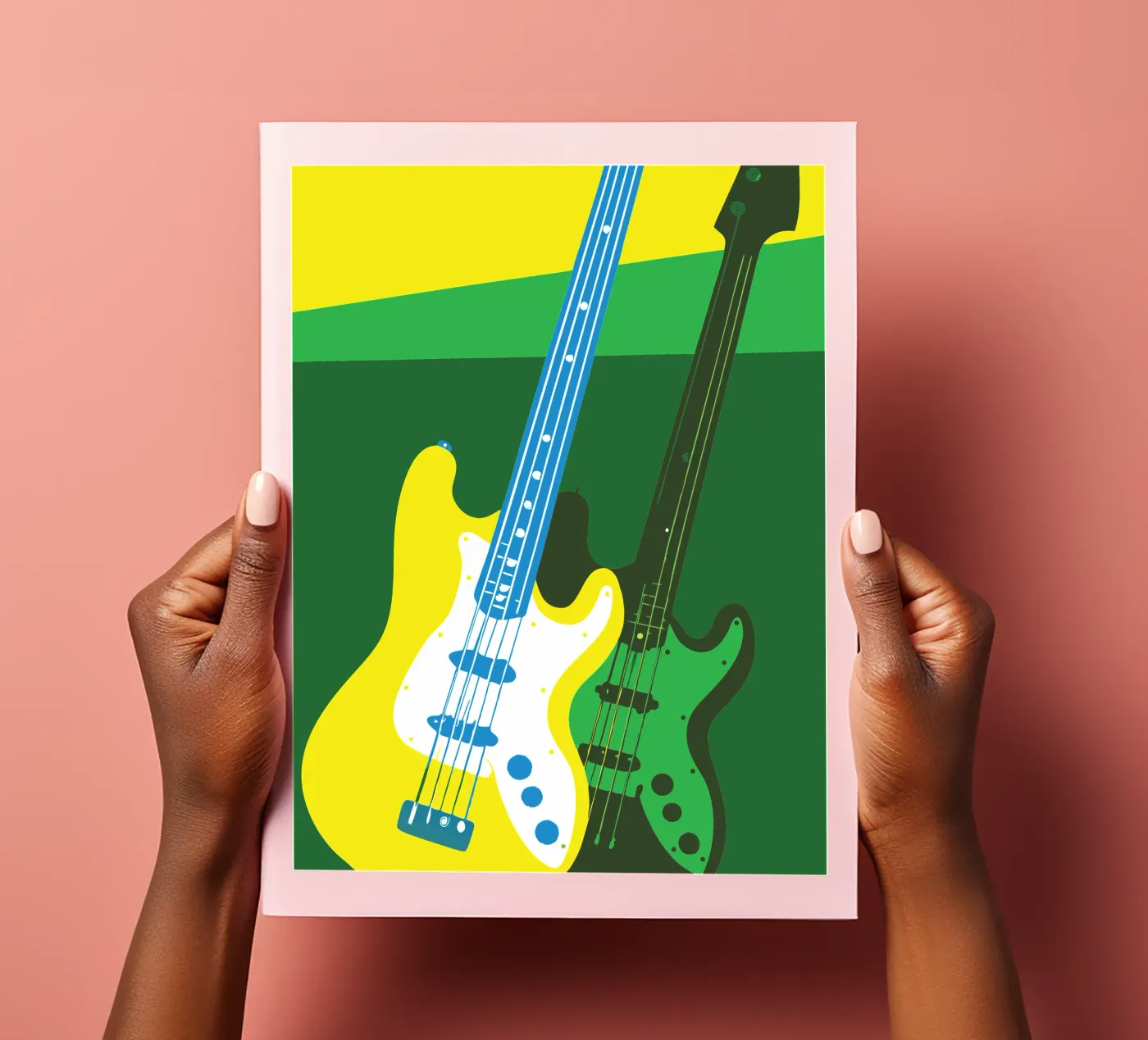 Two Guitars sticker sheet by MUSIC EDITION