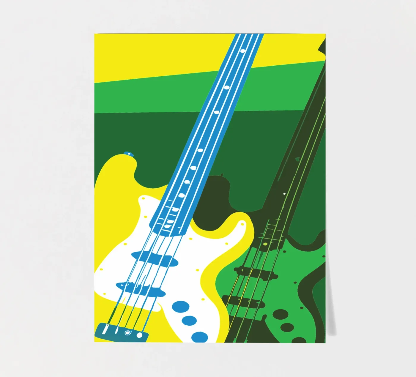 Two Guitars sticker sheet by MUSIC EDITION
