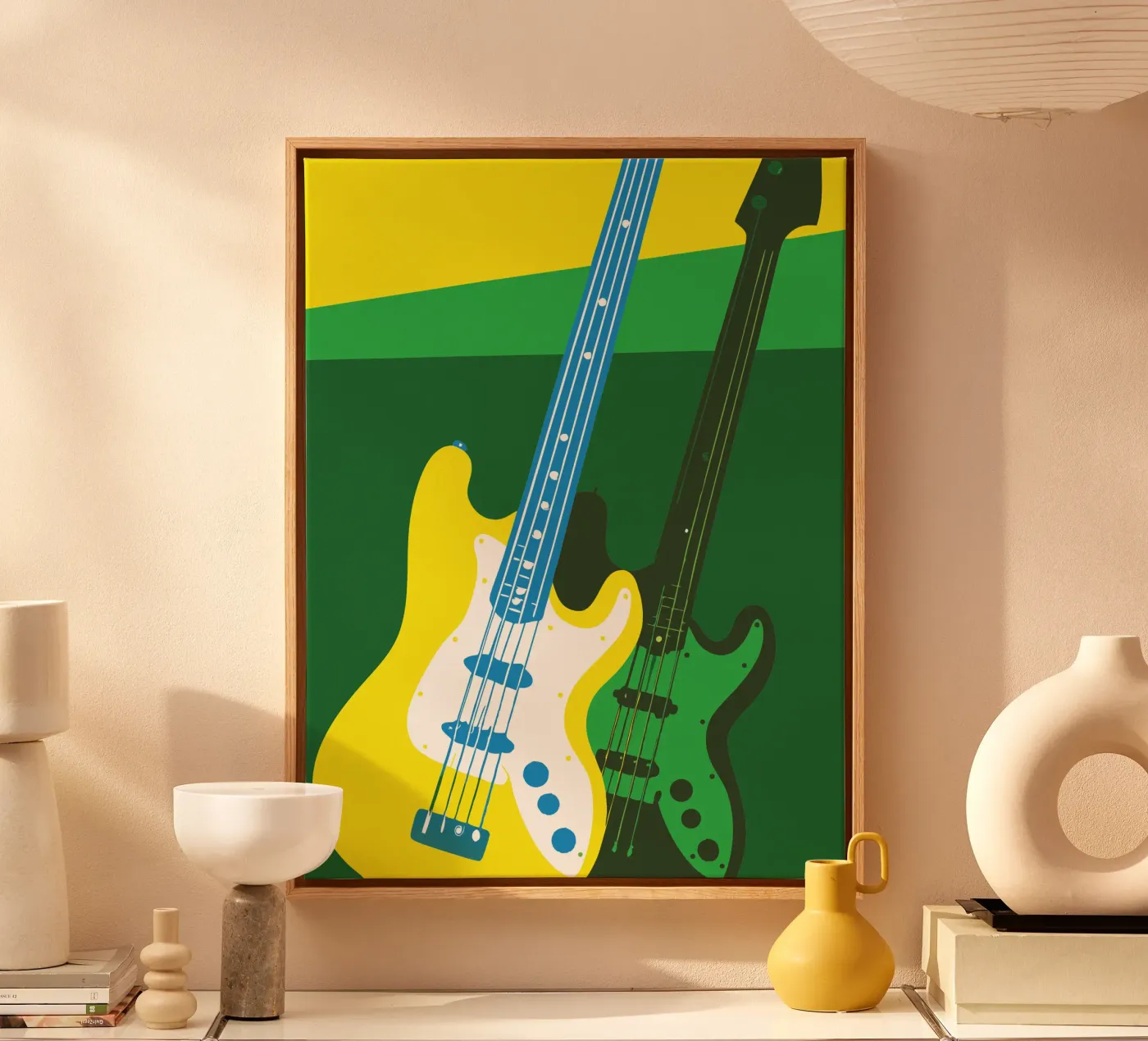 Two Guitars canvas by MUSIC EDITION