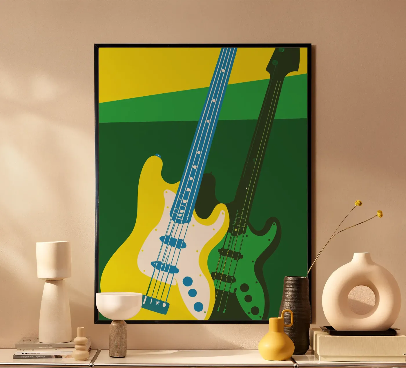 Two Guitars poster van MUSIC EDITION